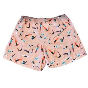 A Love Supreme Freestyle Surf Shorts Swim Trunks Board Shorts L Pink Novelty